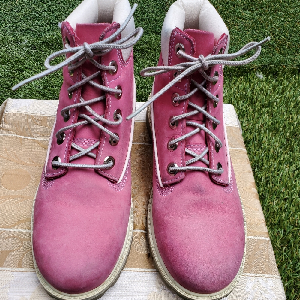 Timberland Pink Boots